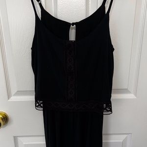 Topshop Black Summer  Short Romper